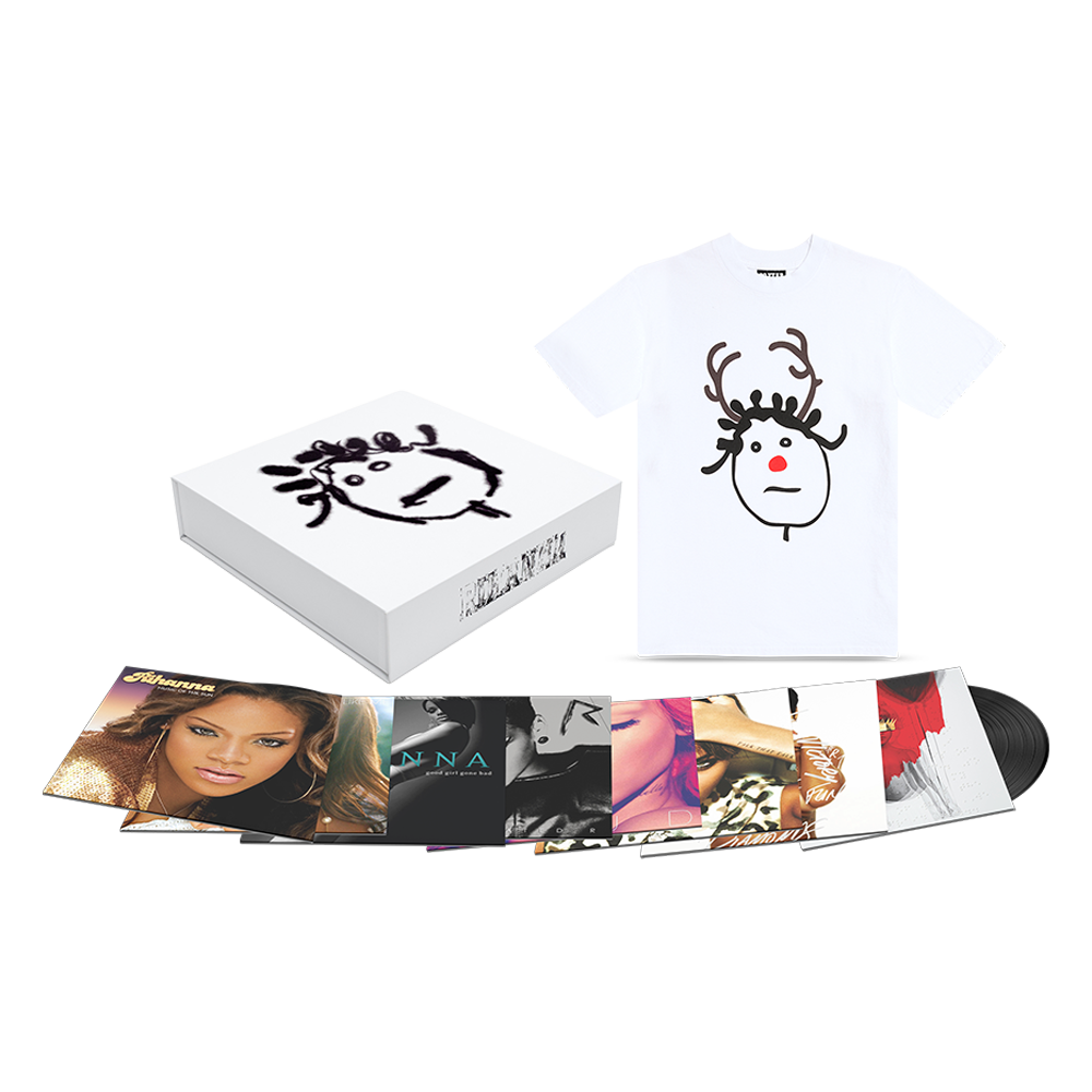 R20 Vinyl Box Set + Rhenna Holiday T-Shirt - RIHANNA OFFICIAL STORE