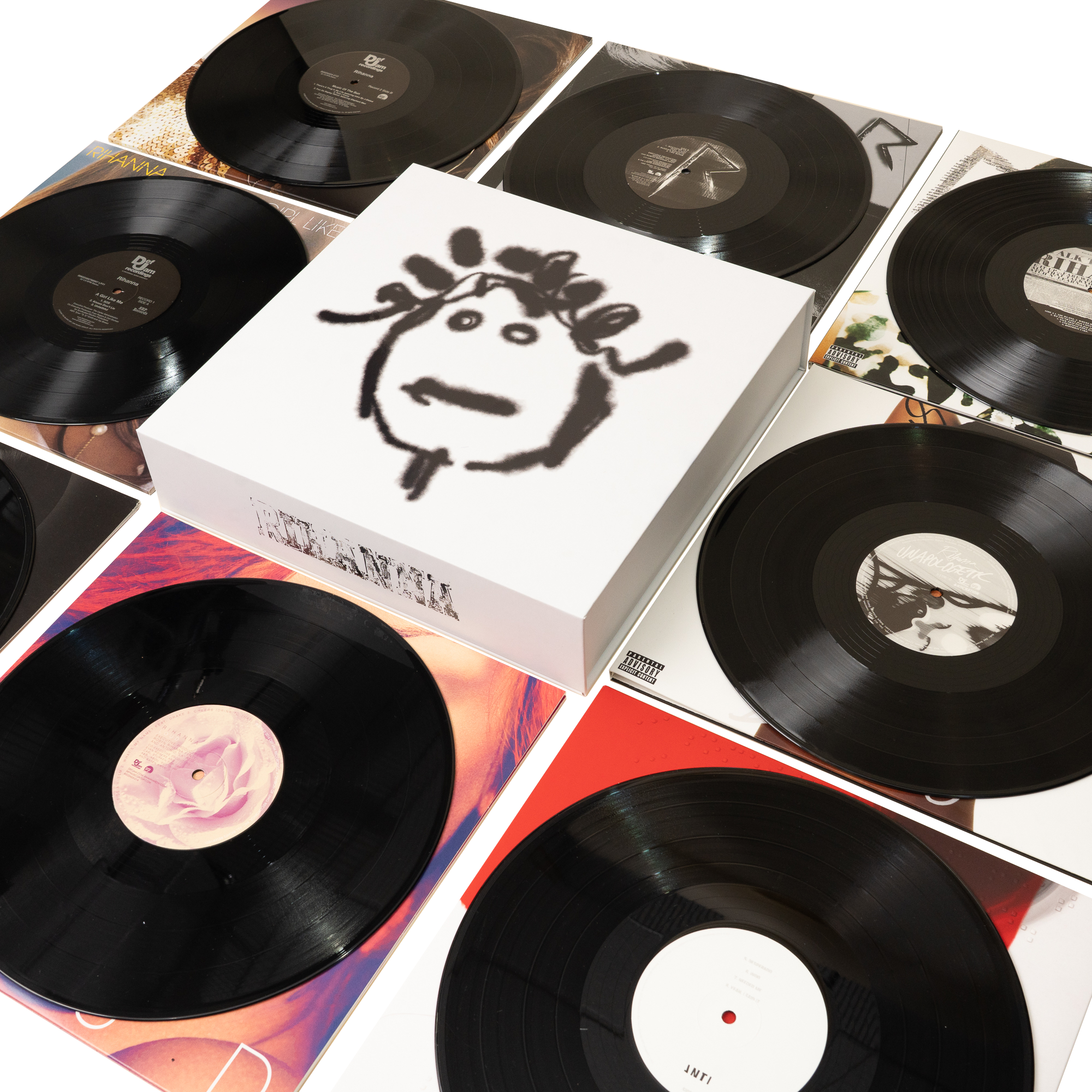 R20 Complete Collection (Vinyl Box Set) - RIHANNA OFFICIAL STORE R20 Complete Collection (Vinyl Box Set) - RIHANNA OFFICIAL STORE